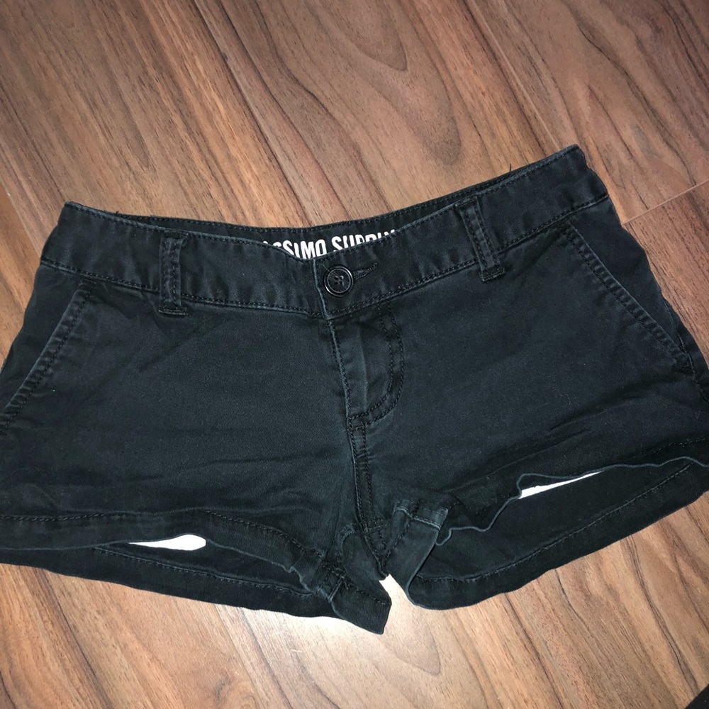 Black shorts